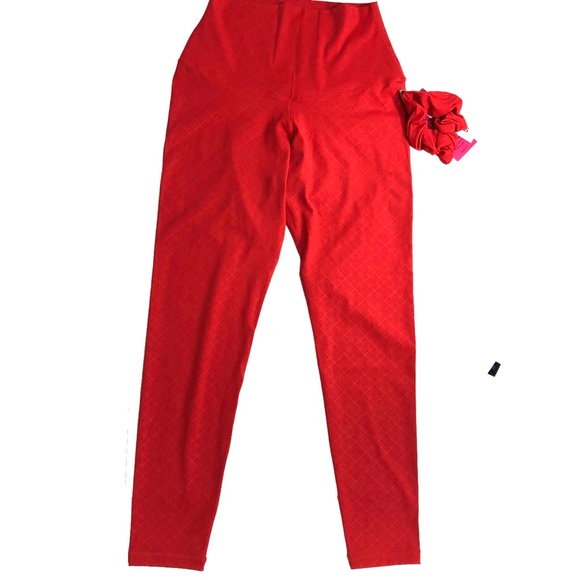 SheFit Leggings BOSS Pants NEW Red Size Large NWT - Picture 16 of 17